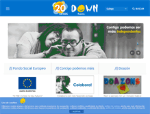Tablet Screenshot of downgalicia.org